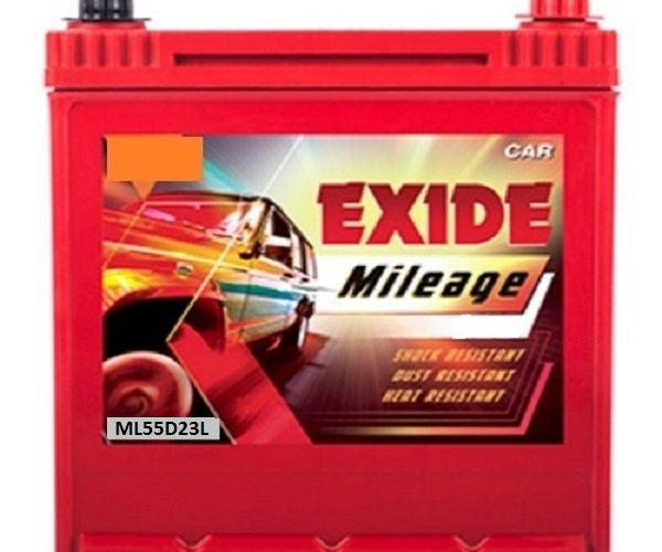 Exide Mileage ML55D23L
