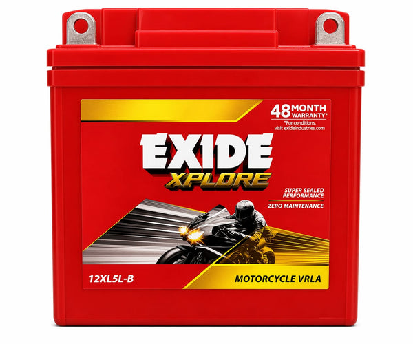 Exide Xplore 12XL5L-B