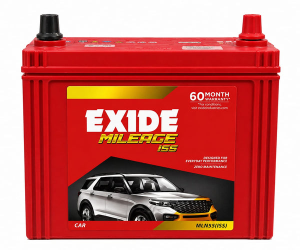 Exide Mileage MLN55 ISS