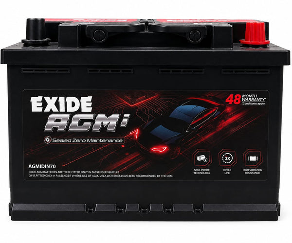 Exide AGMi DIN70