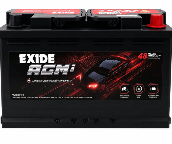 Exide AGMi DIN80