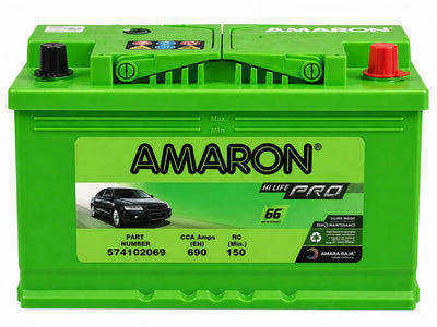 Amaron PRO DIN74