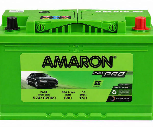 Amaron PRO DIN74